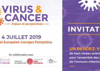 2ème édition Virus et Cancer 2019