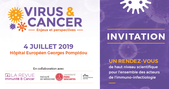 2ème édition Virus et Cancer 2019