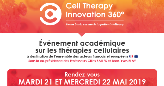 1ère édition Cell Therapy Innovation 360°